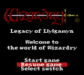 Wizardry 2 Legacy of Llylgamyn